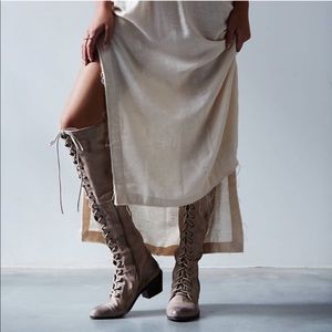 Free People Jeffery Campbell Joe Lace Up Boots